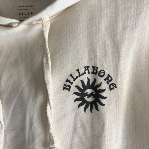 BILLA BONG Surf One With Nature Magic Of The Sun Ladies M Hoodie Sweatshirt #F - Picture 4 of 6